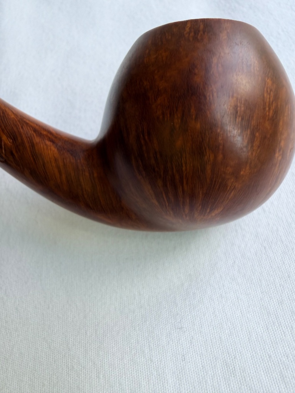 DON CARLOS "Fatta A Mano" 1-Note Smooth Artisan Briar Pipe – Bent Brandy - Picture 6 of 7